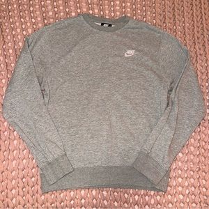 Men’s Grey Nike Sweatshirt Crewneck